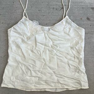 Elegant White Lace Women's Camisole